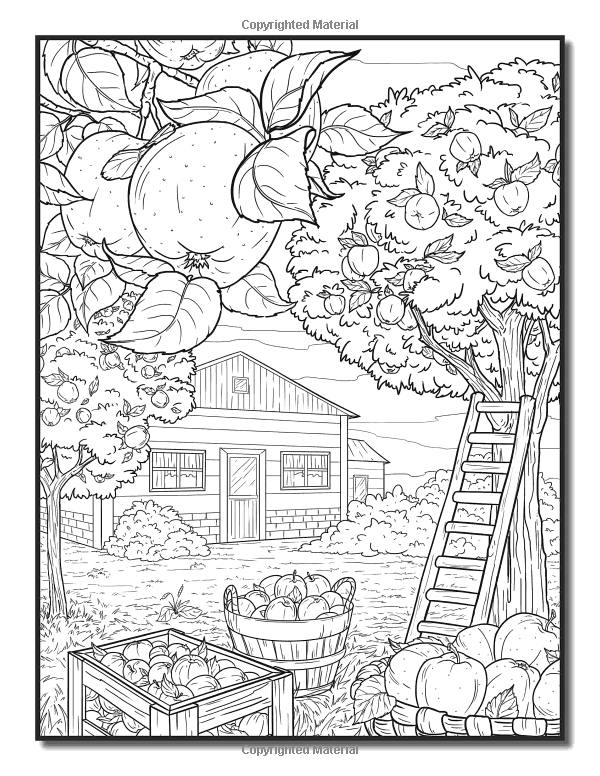 Farm House Coloring Pages - Coloring Home