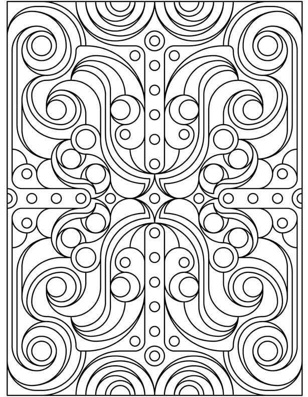 geometric-animal-coloring-pages-43 | Free coloring pages for kids