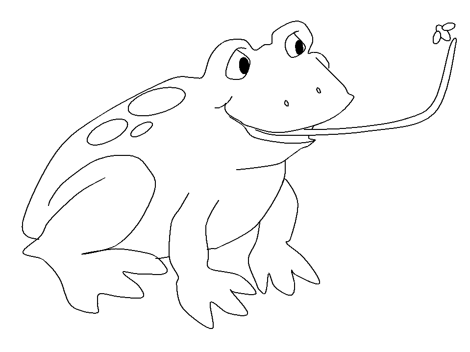 Horned Toad Coloring Pages