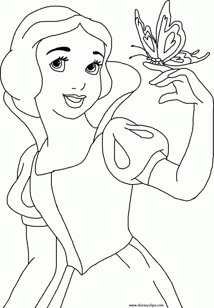 Disney Princess Coloring Pages To Print 711×1024 #2446 Disney 