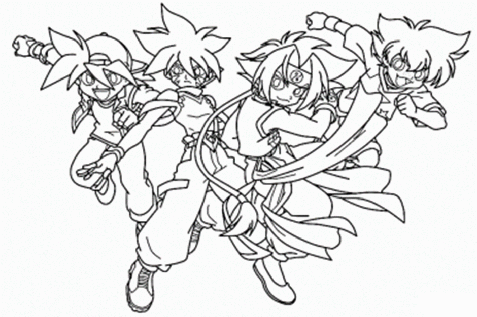 Bakugan Coloring Pages 4 185766 Beyblade Coloring Pages