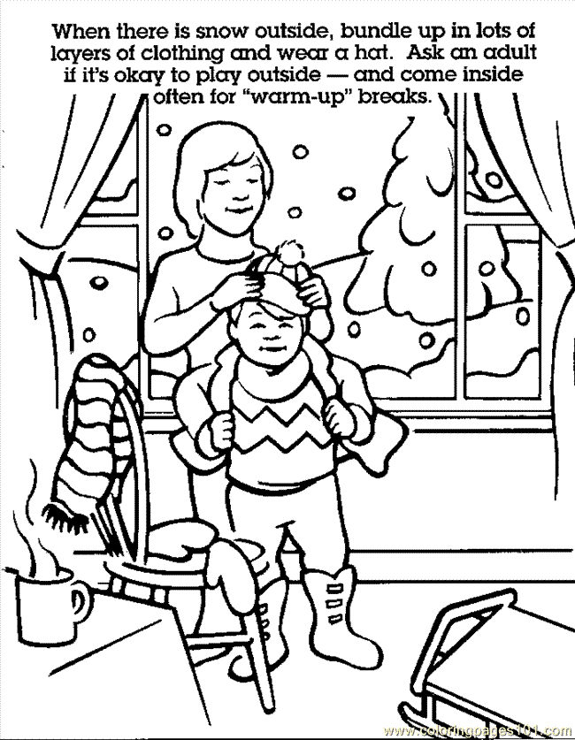 Coloring Pages Safety Planning001 (8) (Cartoons > Others) - free 