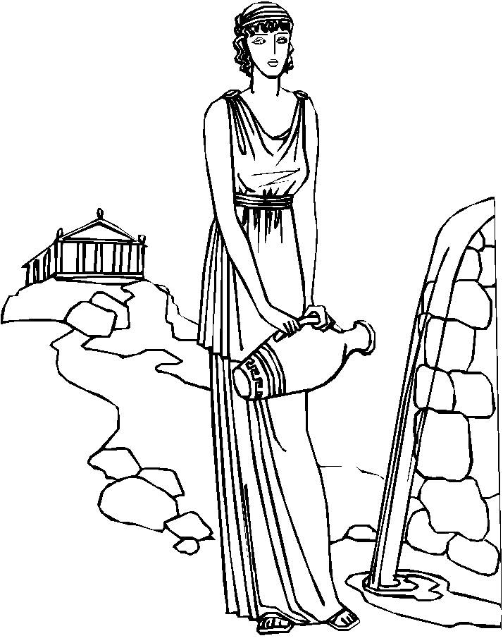 Roman Coloring Page - Coloring Home
