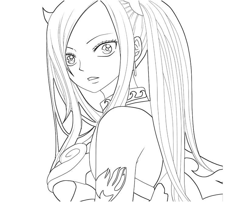 fairy tail erza coloring pages  coloring home
