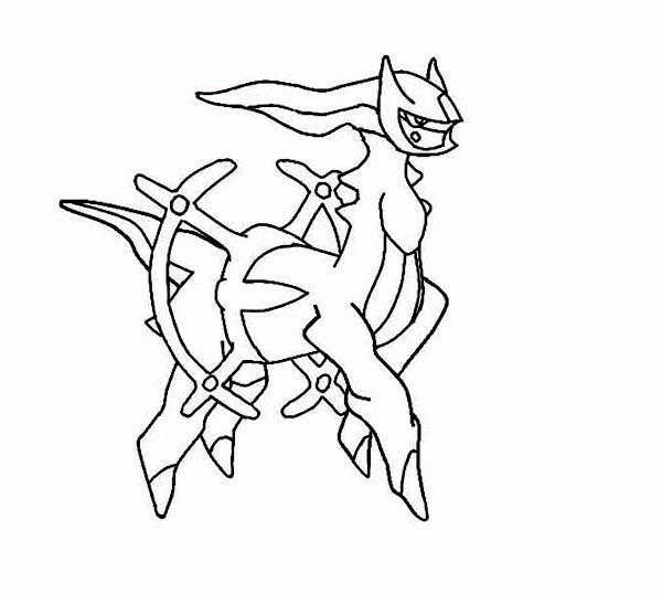 Pokemon Arceus Coloring Pages - Coloring Home.