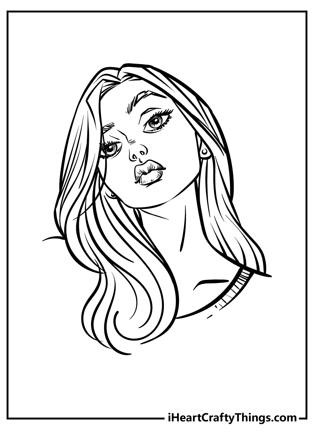 Printable Girly Coloring Pages (Updated 2022)
