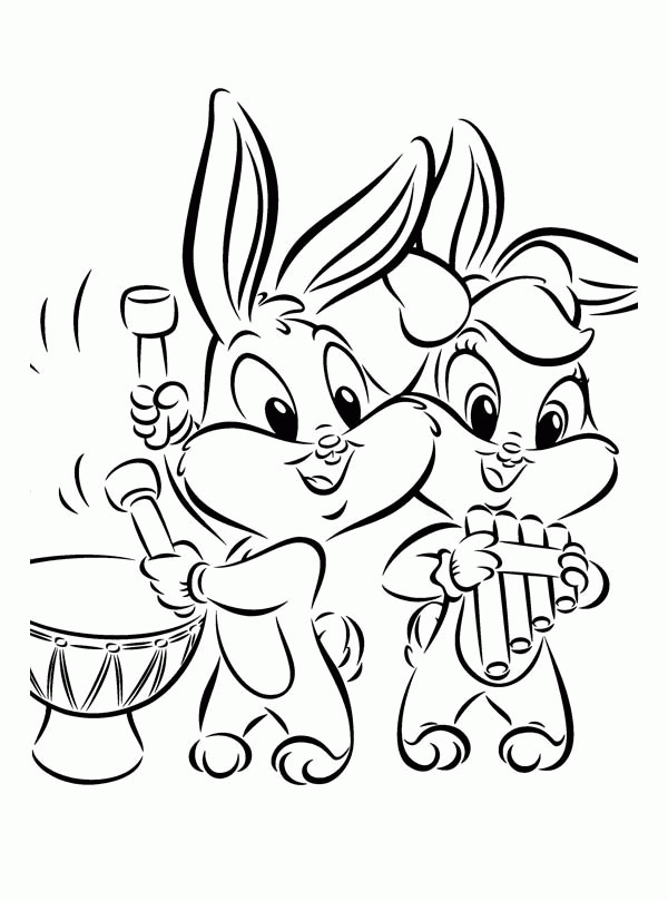 12 Pics of Baby Looney Tunes Lola Bunny Coloring Pages - Baby Lola ...