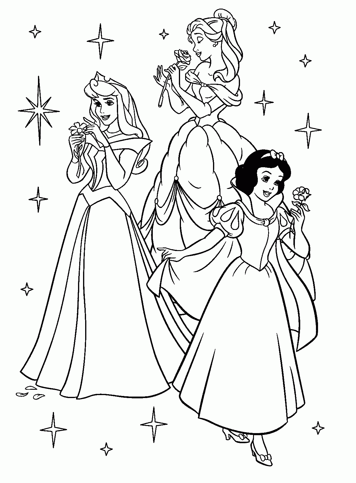 Disney Princess Aurora Coloring Pages | Coloring Pages Kids Collection