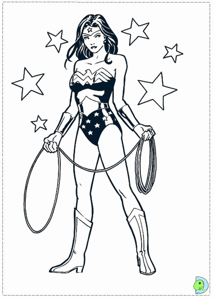 wonder woman coloring pages 2022