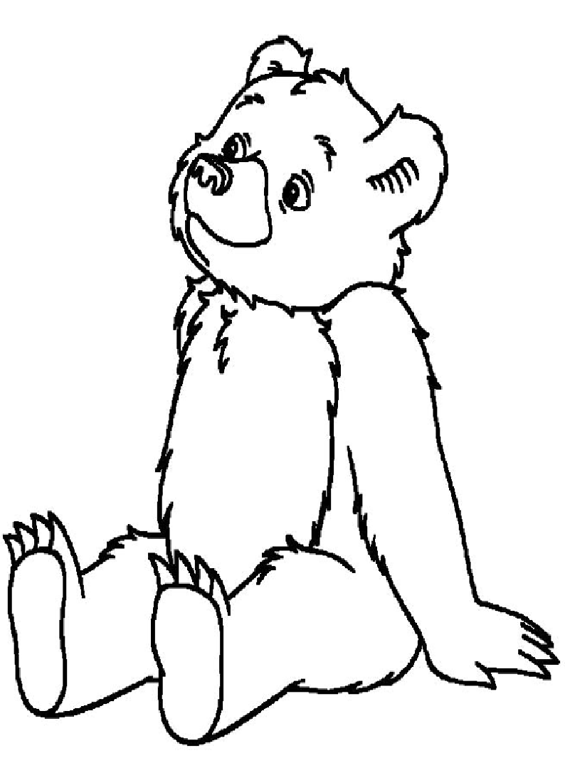 Little Bear Coloring Book Coloring Pages