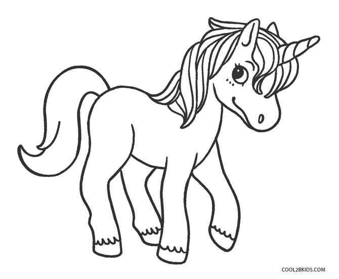 Unicorn Coloring Pages - Cool2bKids