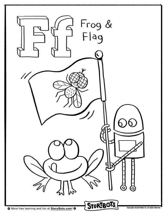 Fly your flag high, and color for 