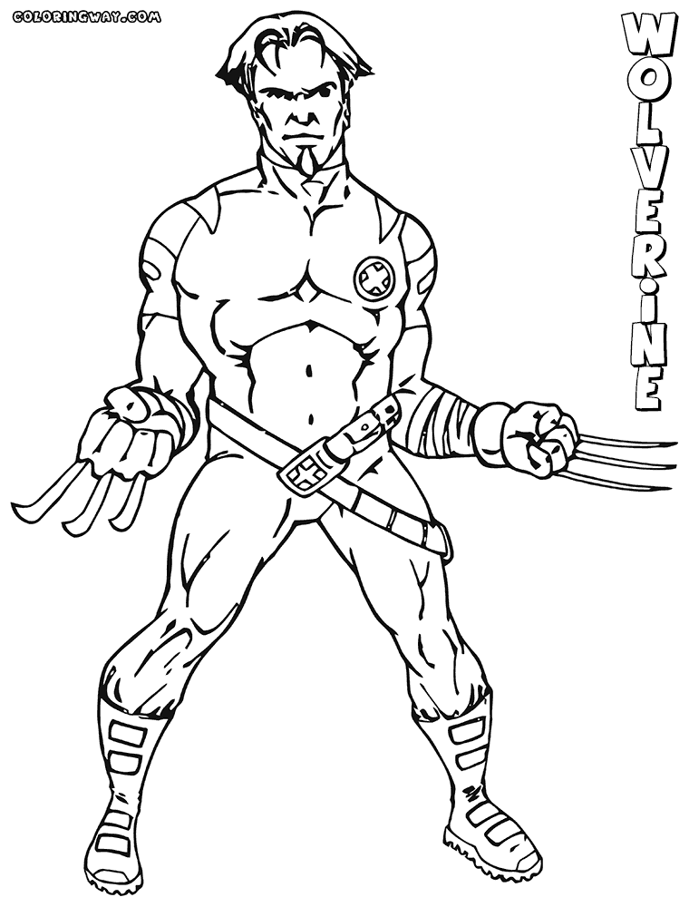 Wolverine coloring pages | Coloring pages to download and print