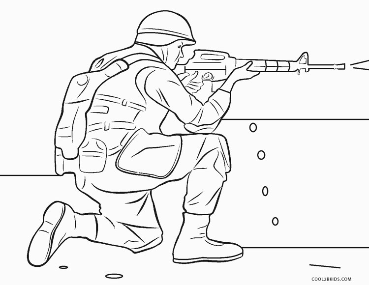 Free Printable Army Coloring Pages For Kids