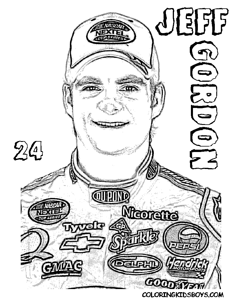 nascar coloring pages | Coloring Pages | Cars | NASCAR | Free ...
