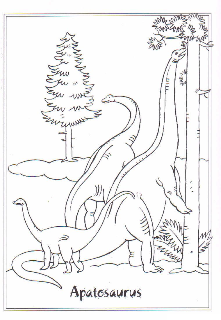 Kids-n-fun.com | 23 coloring pages of Dinosaurs 2