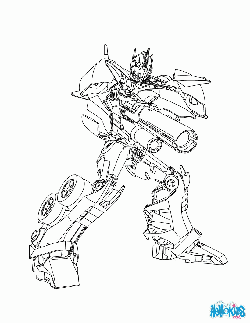 Transformer Robot In Disguise Bumblebee Coloring Pages   Coloring Home
