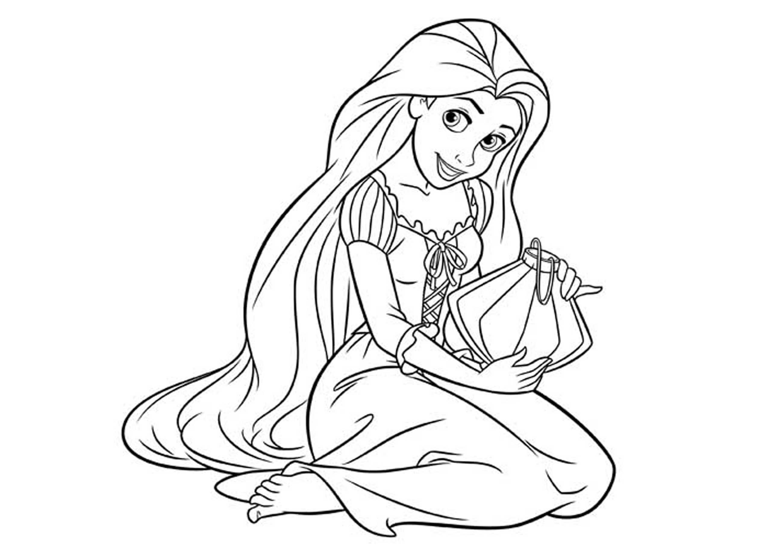 Disney Princess Coloring Pages Free To Print   Coloring Home