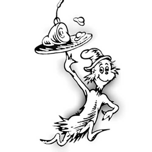 Green Eggs And Ham Coloring Page - Coloring Pages for Kids and for ...