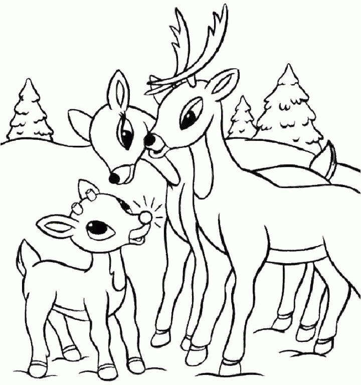 Rated Free Printable Deer Coloring Pages For Kids, New Baby Deer