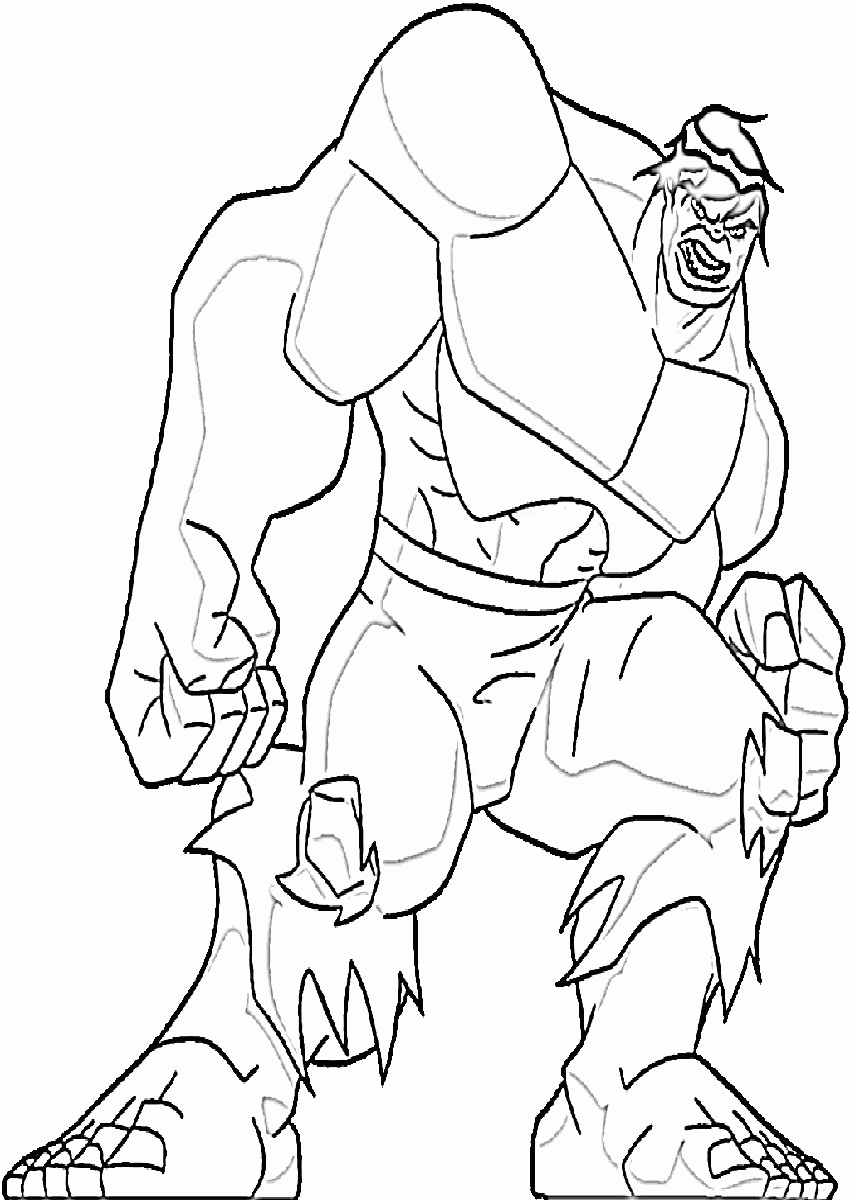 Download Red Hulk Coloring Pages - Coloring Home