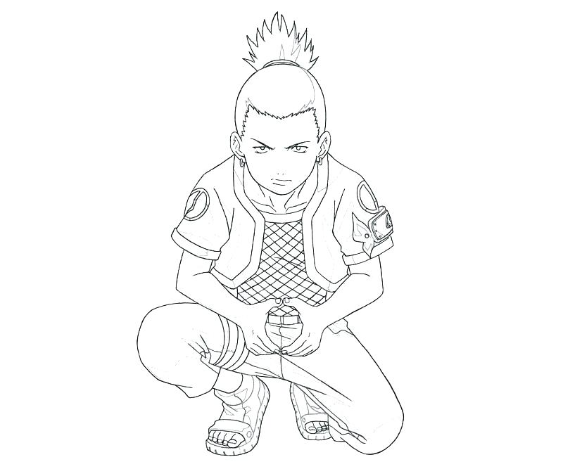 Kakashi Coloring Page at GetDrawings.com | Free for personal ...