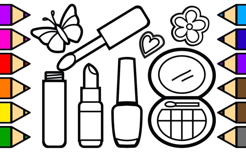 Coloring Pages Makeup at GetDrawings.com | Free for personal ...