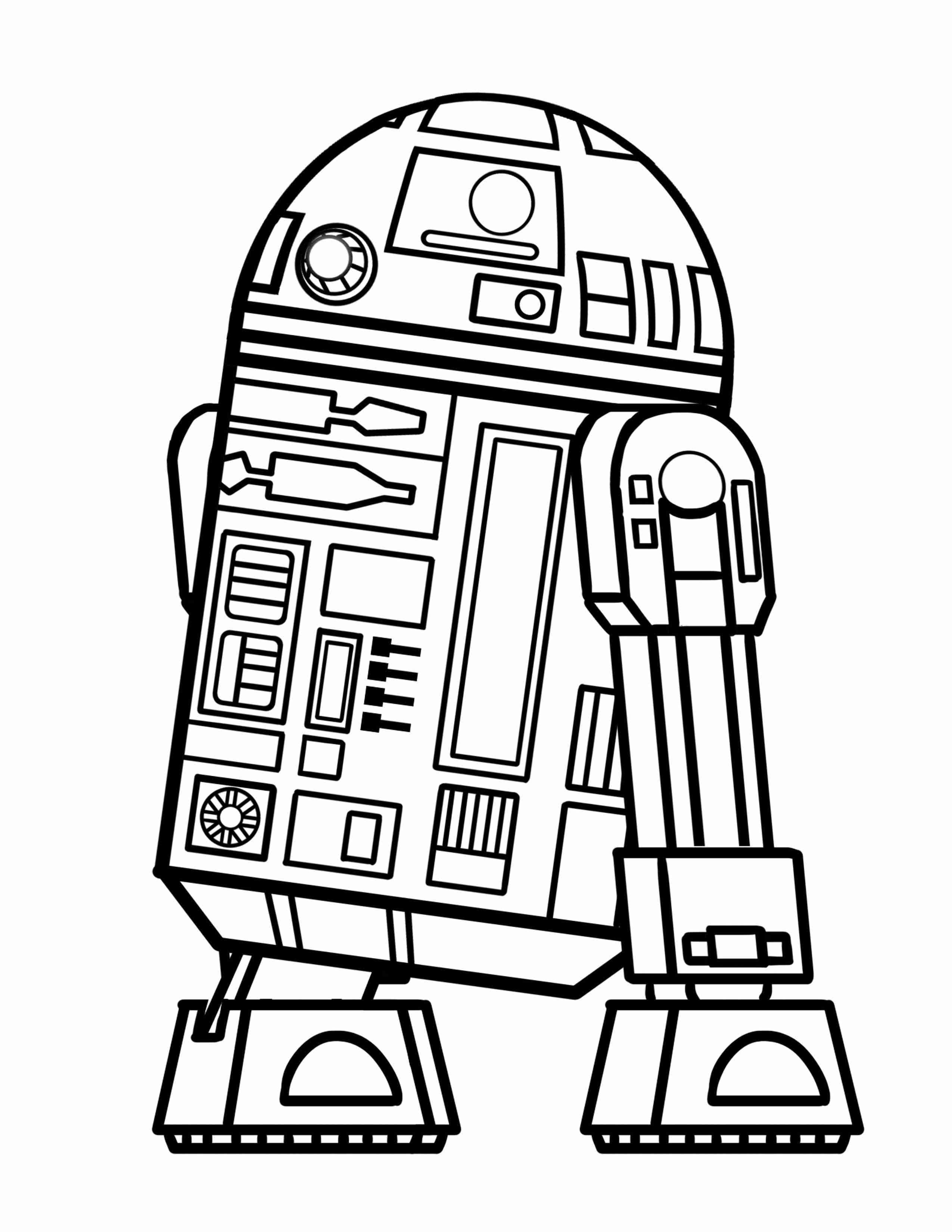 R2D2 Coloring Page Coloring Page For Kids Coloring Home