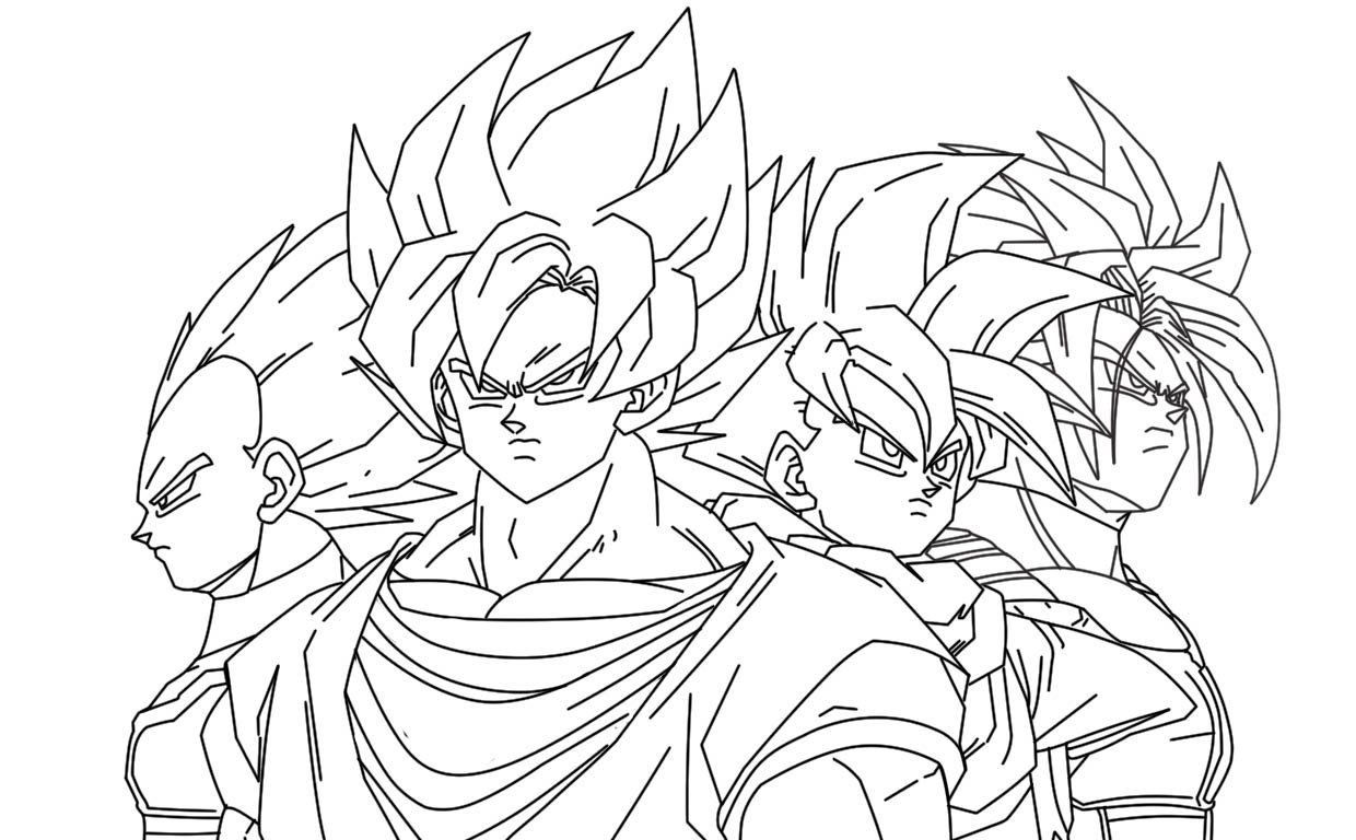 Free Dbz Gohan Coloring Pages, Download Free Clip Art, Free Clip Art on  Clipart Library