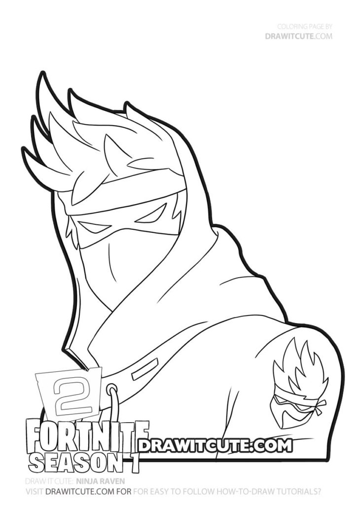 Fortnite Logo Coloring Pages - Coloring Home