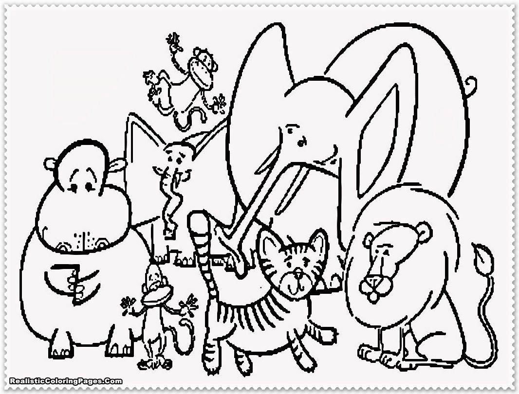 Free Zoo Phonics Coloring Pages High Quality Coloring Pages Coloring Home