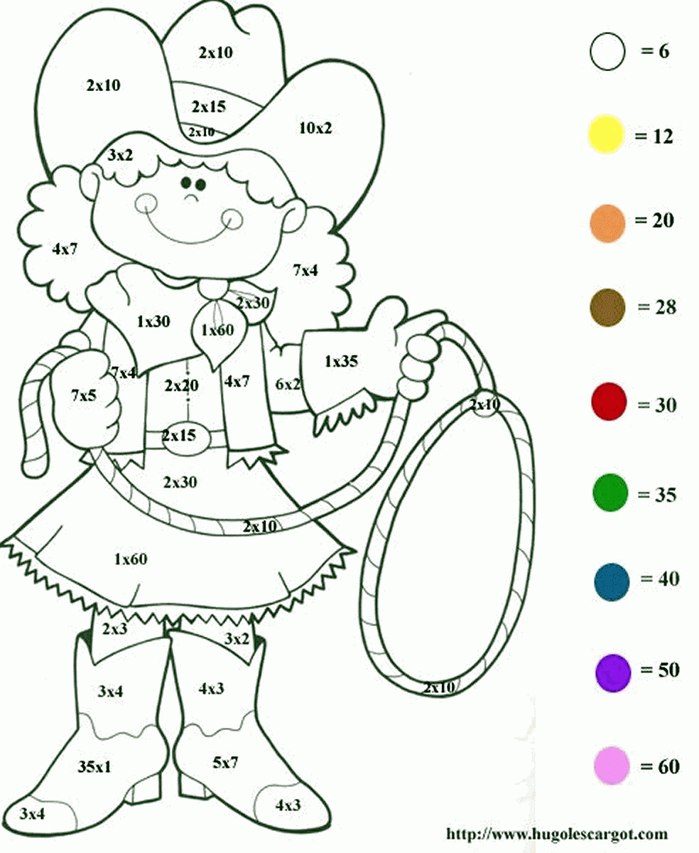 Related Multiplication Coloring Pages item-11340, Math Coloring ...