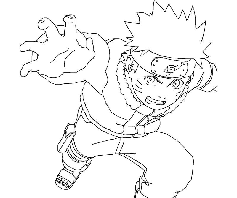 Download Coloring Pages Of Naruto 1 Tail - Coloring Home
