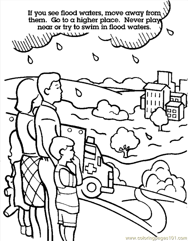Sports Safety Coloring Pages