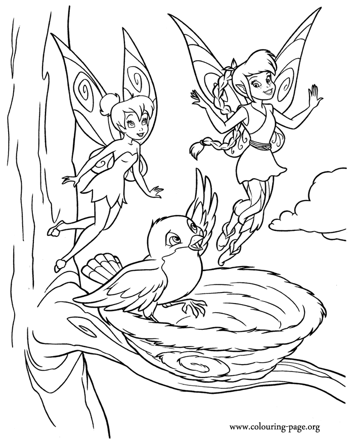 Tinkerbell Printable Coloring Pages | Coloring Pages