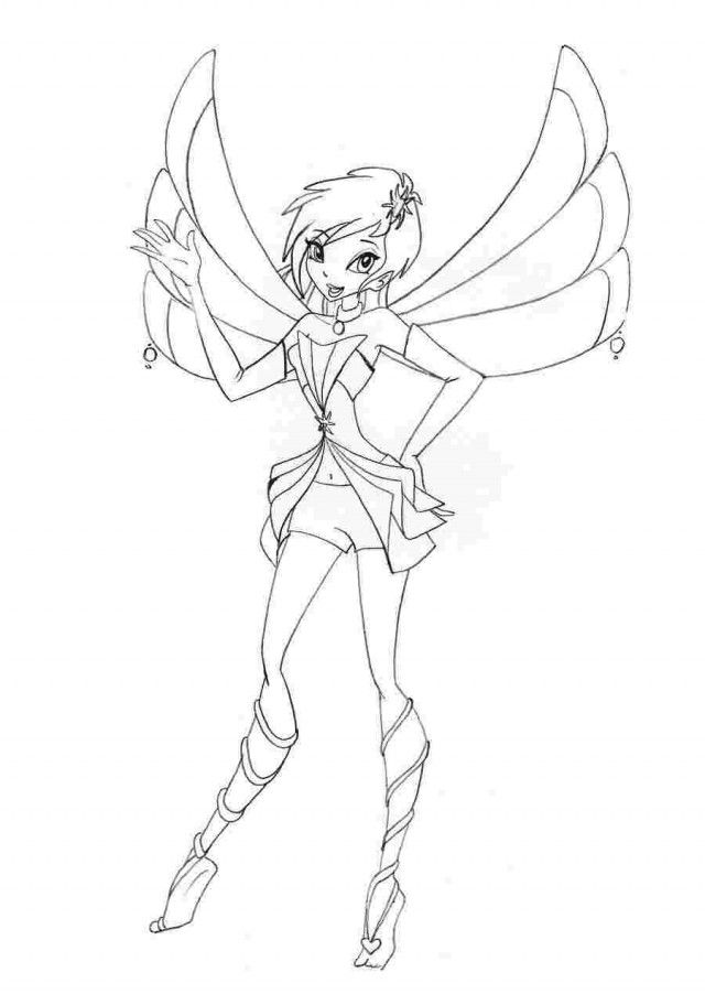 Winx Club Coloring Pages Printable For Kids Fun Free Coloring 