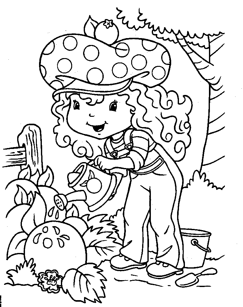 Strawberry Shortcake Coloring Pages - Coloring Home