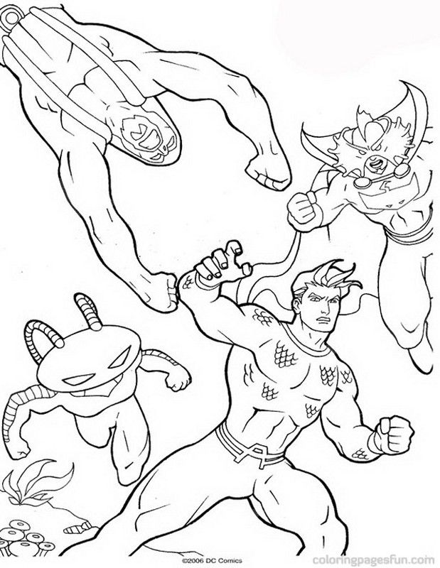 Aquaman Coloring Pages 53 | Free Printable Coloring Pages 