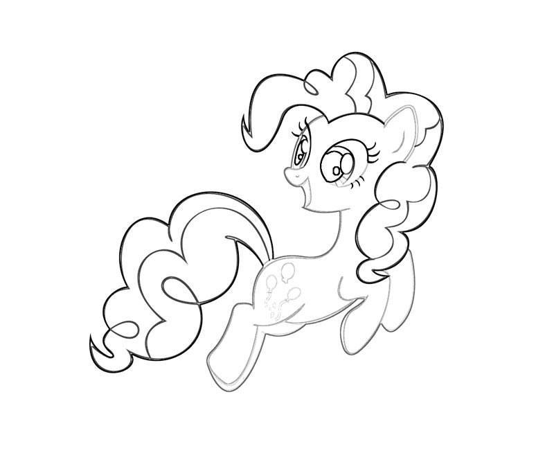 1 Pinkie Pie Coloring Page