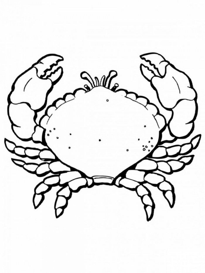 Crab Titan Coloring Pages