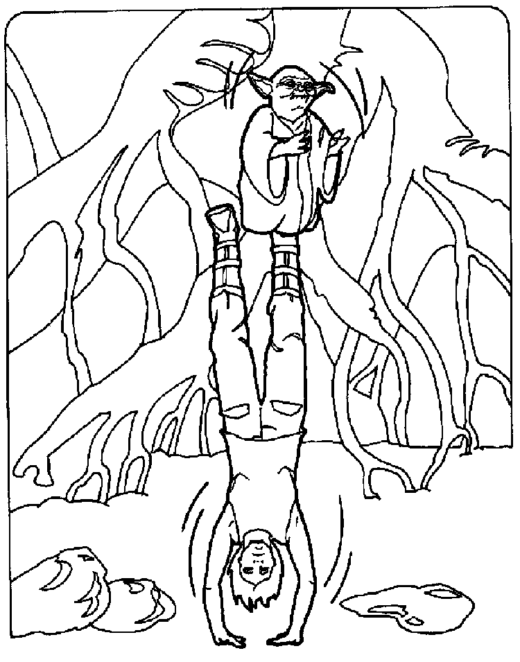 Empire Strikes Back Coloring Page. Eric Strikes Back - Coloring Home