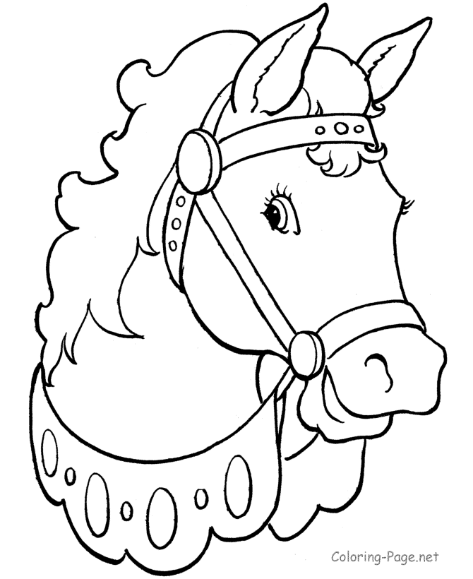 christmas horse coloring pages  coloring home