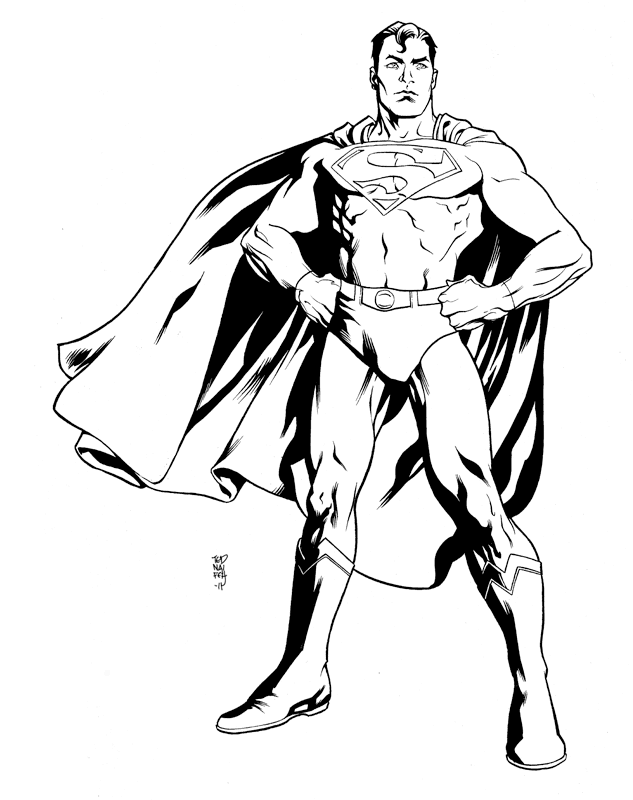 Superman Man Of Steel Coloring Pages | Printable Coloring ...