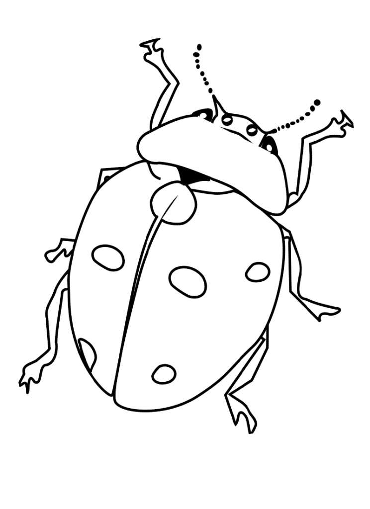 colorwithfun.com - Printable Color Pictures of Bugs For Kids