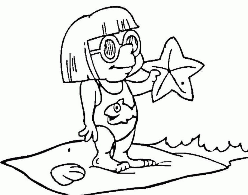 Starfish Coloring Pages Coloring Book Area Best Source For 289868 