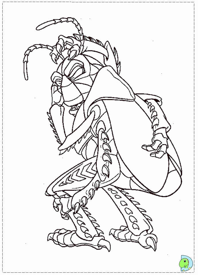 bad A Bug's Life Coloring Pages « Printable Coloring Pages