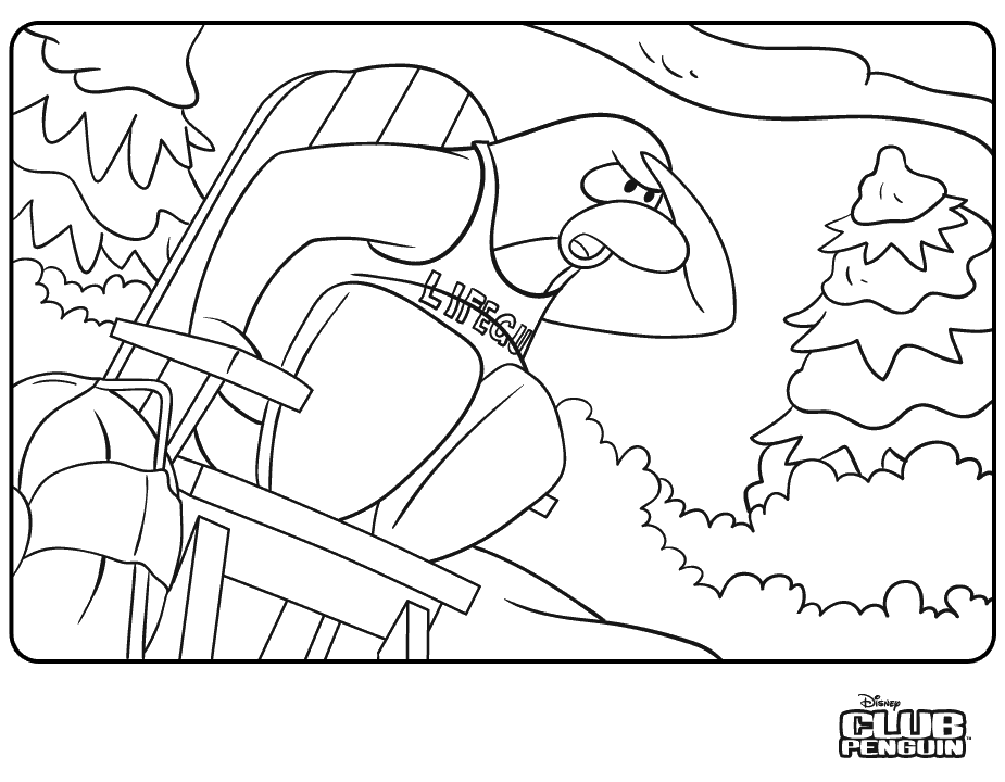 club penguin igloos Colouring Pages (page 3)