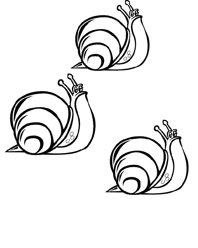 Snails Coloring Pages 1 | Free Printable Coloring Pages 