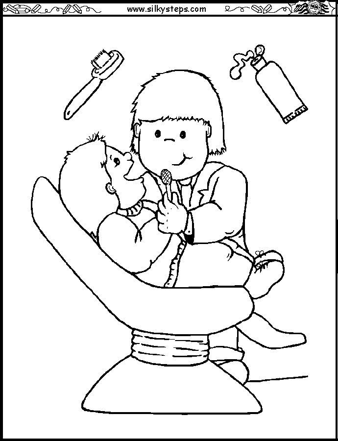 Preschool Community Helpers Coloring Pages Coloring Home