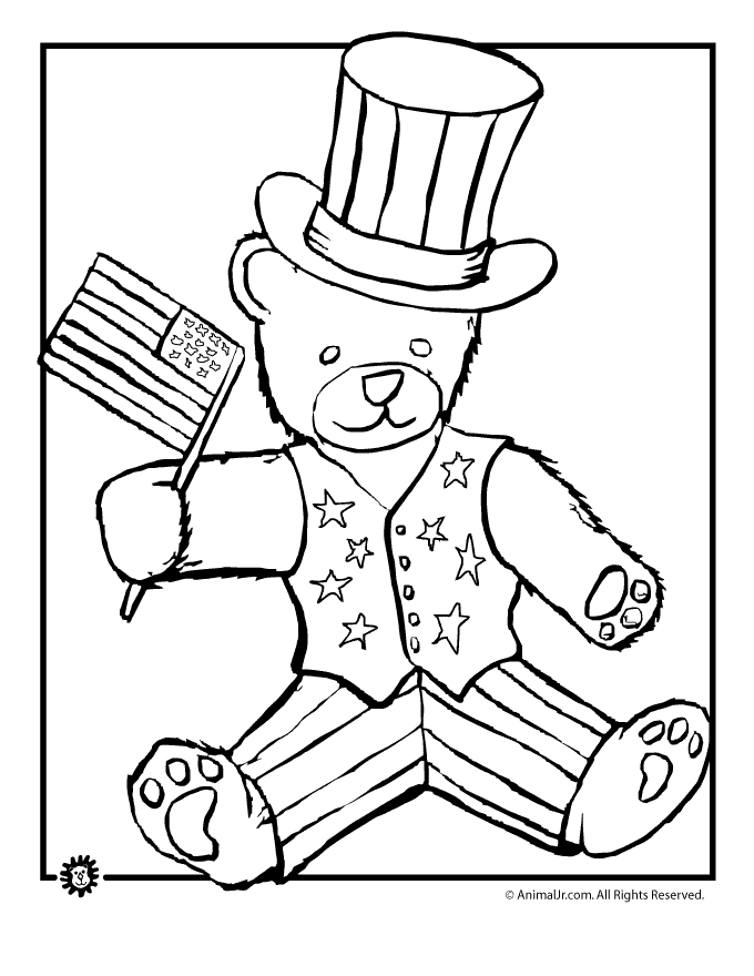July 4 Coloring Pages - Coloring Home